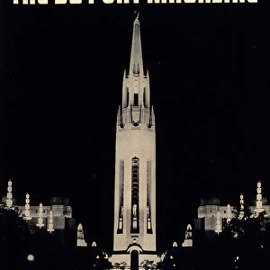 Golden Gate International Exposition, front cover of the DuPont Magazine