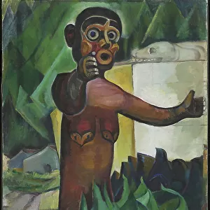Guyasdoms D'Sonoqua, c.1930 (oil on canvas)