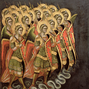 The Heavenly Militia, c. 1348-54 (tempera on panel)