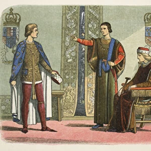 Henry VI and the Dukes of York and Somerset, September 1450