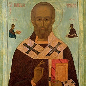 Icon of St. Nicholas, Russian School, 16th century