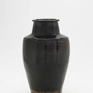 Jar, 1368-1644 (stoneware with iron wash beneath iron glaze)