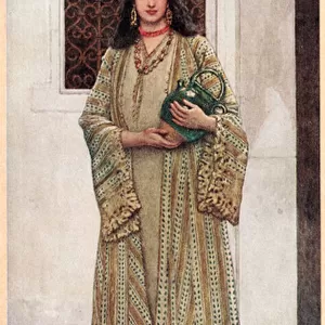 Jessica, illustration from The Merchant of Venice, c. 1910 (colour litho)