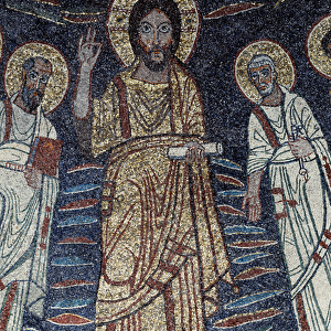 Detail of Jesus (Mosaic, 821)