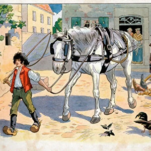 Joachim Murat (1767-1815) is 12 years old at his fathers inn