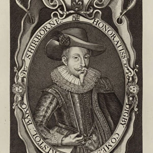 John Digby, 1st Earl of Bristol, English politician and diplomat (engraving)