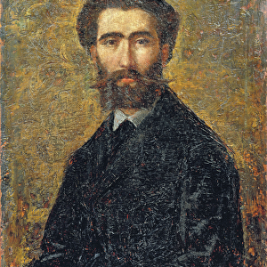 Jose Maria de Heredia (1842-1905) (oil on panel)