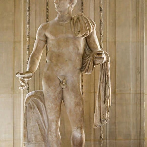 Julius Caesar depicted in heroic nudity, 1st century BC (sculpture)