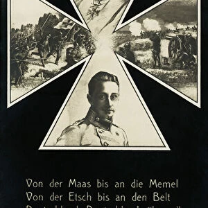Kaiser Wilhelm II (b / w photo)