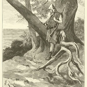 L Ile De Robinson Crusoe (engraving)