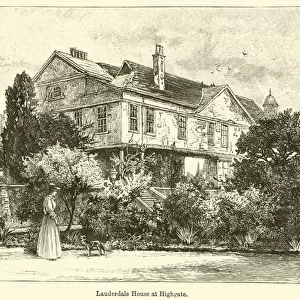 Lauderdale House at Highgate (engraving)