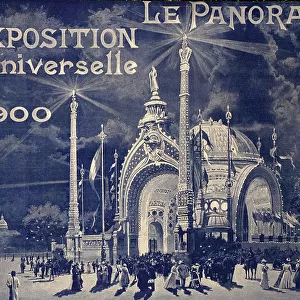 Le Panorama, Exposition Universelle, Paris, 1900 (print)