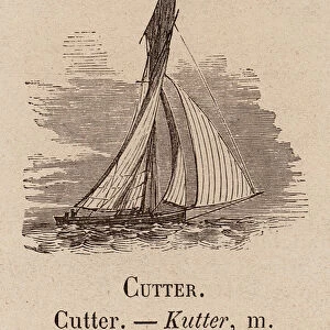 Le Vocabulaire Illustre: Cutter; Kutter (engraving)