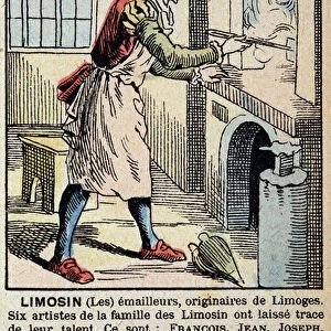 Les enamailleurs Limosin (Limoges) - imagery of Epinal, ed. Pellerin, 19th century