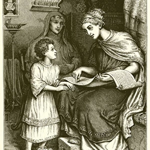 Lois, Eunice, and Timothy (engraving)