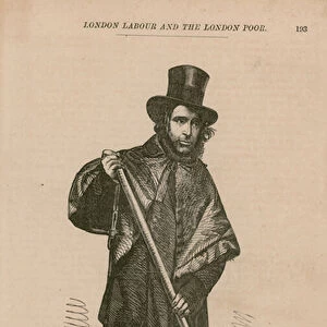 London labour and the London poor (engraving)