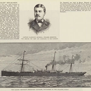 Loss of an Emigrant Steam-Ship (engraving)