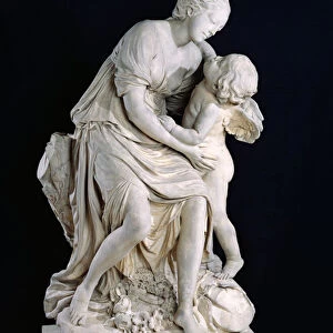 Love and Friendship, 1758 (marble)
