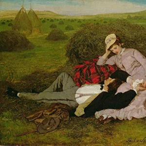 The Lovers, 1870 (oil on canvas)
