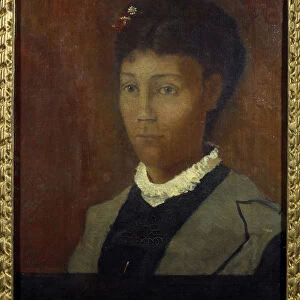 Madame Odilon Redon Portrait of Camille Redon nee Falte (1853-1923), 1882