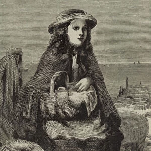 Maggie, the Fishermans Daughter (engraving)