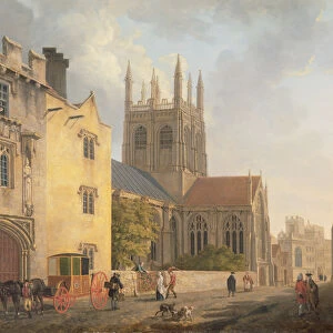 Merton College, Oxford, 1771 (oil on canvas)