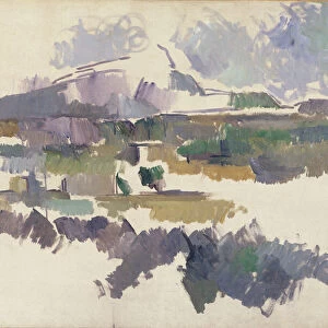 Montagne Sainte-Victoire, 1904-05 (oil on canvas)