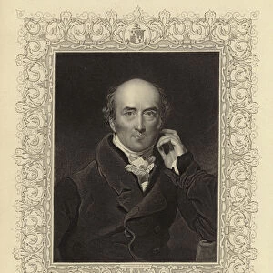 Mr Canning, 1827 (engraving)