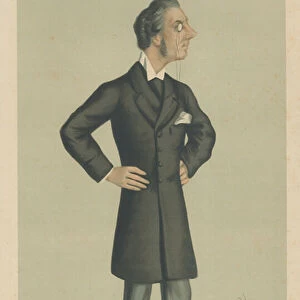 Mr Joseph Chamberlain (colour litho)