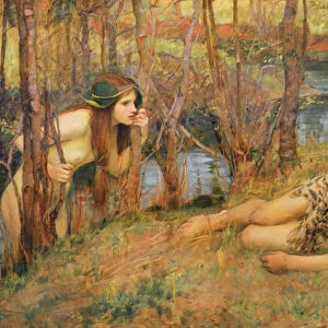 The Naiad, 1893 (oil on canvas)