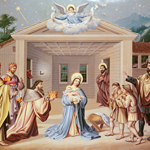 Nativity, early 19th century (oil on canvas)