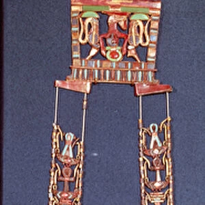 Necklace of the Rising Sun, from the tomb of Tutankhamun (c