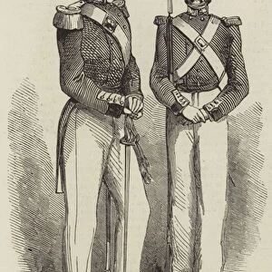 New Costume of the Honourable Artillery Company (engraving)