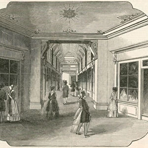 The new Exeter Change, Strand, London (engraving)