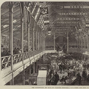 The Nottingham and Midland Counties Industrial Exhibition (engraving)