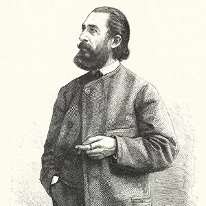 Oscar Pletsch, the childrens artist of Germany (engraving)