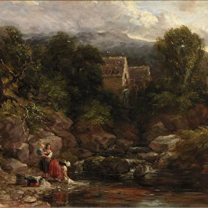 Pandy Mill, 1843 (oil on canvas)