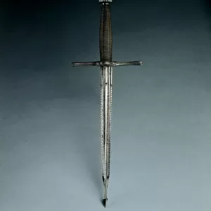 Parrying dagger, c. 1580-1610 (steel with copper wire)