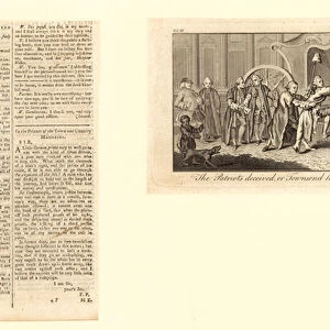 The Patriots Deceived, or Townsend Triumphant (engraving)