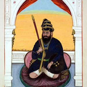Phola Singh Nihang, from The Kingdom of the Punjab, its Rulers and Chiefs