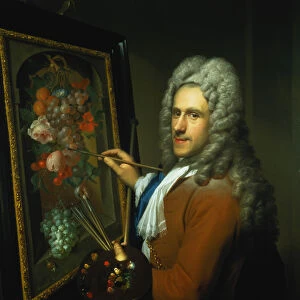 Portrait of the artist Coenraet Roepel