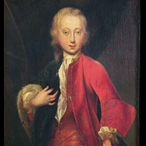 Portrait of Comte Maurice de Saxe (1696-1750) Aged Fifteen, c. 1711 (oil on canvas)