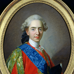 Portrait of Dauphin Louis of France (1754-93) aged 15, 1769 (oil on canvas)