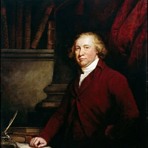 Portrait of Edmund Burke (1730-1797), by Barry, James (1741-1806). Oil on canvas