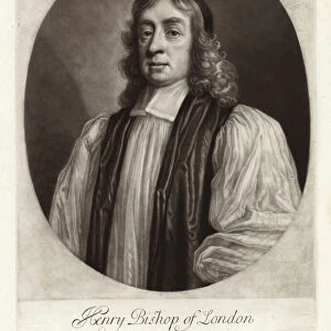 Portrait of Henry Compton, Bishop of London (engraving)