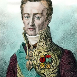 Portrait of Jean Baptiste (Jean-Baptiste), Comte de Villele (1773-1854
