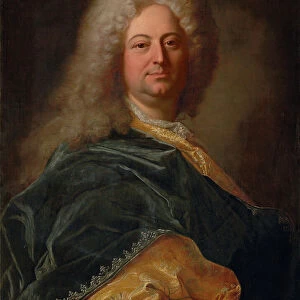 Portrait of the Marquis de la Mesangere (oil on canvas) (pair to 478165)