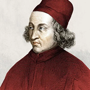 Portrait of Marsilio Ficino, dit en francais Marsile Ficin (1433 - 1499)