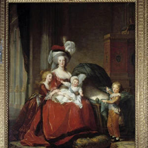 Portraits de Marie Antoinette (Maire-Antoinette) de Lorraine Habsbourg (1755-1793