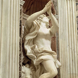 The Prophet Daniel, in the Chigi Chapel, 1655-61 (marble)